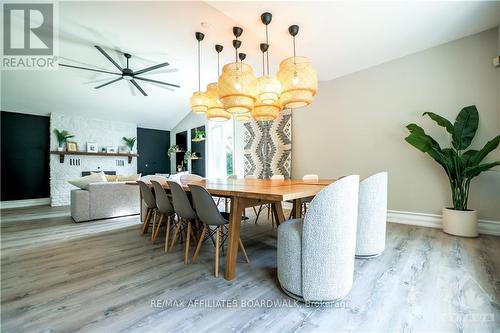 551 Little Rideau Lake Road, Rideau Lakes, ON - Indoor Photo Showing Dining Room