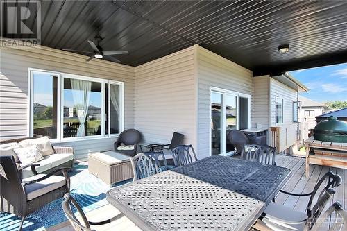 Spacious deck with natural gas BBQ hook up - 215 Capri Avenue, Embrun, ON - Outdoor With Deck Patio Veranda With Exterior