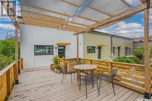 4 475 L Avenue S, Saskatoon, SK - Outdoor With Deck Patio Veranda With Exterior