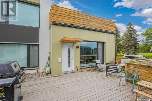 4 475 L Avenue S, Saskatoon, SK - Outdoor With Deck Patio Veranda With Exterior