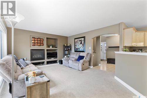 943 Gull Road, Regina, SK - Indoor Photo Showing Living Room With Fireplace