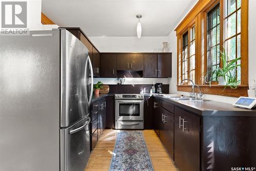 1915 Toronto Street, Regina, SK - Indoor Photo Showing Kitchen With Stainless Steel Kitchen With Double Sink