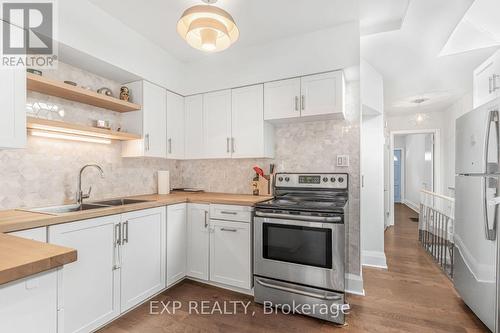 491 Jane Street, Toronto, ON - Indoor Photo Showing Kitchen With Double Sink