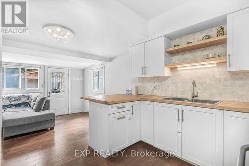 491 Jane Street, Toronto, ON - Indoor Photo Showing Kitchen With Double Sink