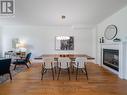 21 Drummondville Lane, Toronto (East End-Danforth), ON  - Indoor With Fireplace 