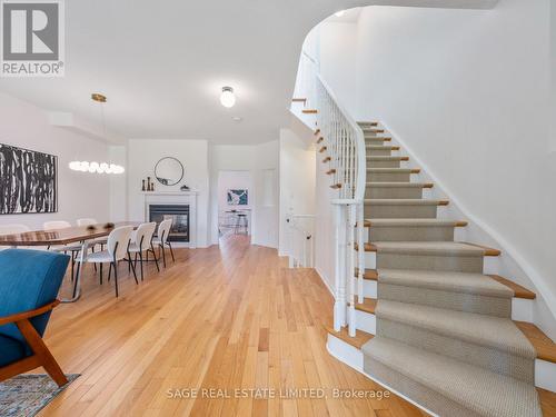 21 Drummondville Lane, Toronto (East End-Danforth), ON - Indoor Photo Showing Other Room With Fireplace