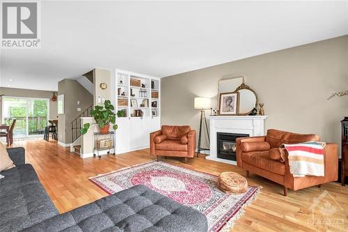 12 Townline Road W, Carleton Place, ON - Indoor Photo Showing Living Room With Fireplace