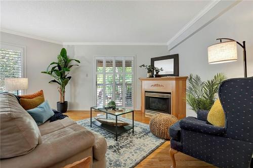 2120 Headon Road|Unit #23, Burlington, ON - Indoor Photo Showing Living Room With Fireplace