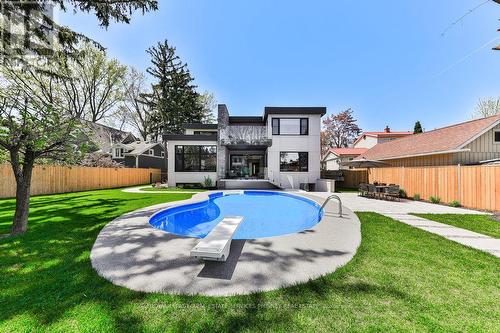 1617 Trotwood Avenue, Mississauga (Mineola), ON - Outdoor With In Ground Pool With Backyard