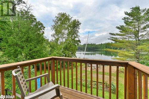 1018A Leisure Lane, Cloyne, ON - Outdoor With Body Of Water With Balcony