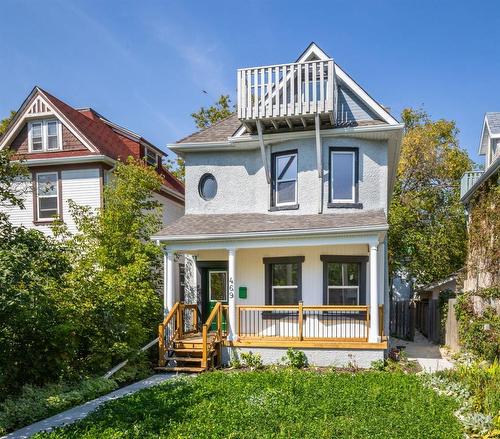 469 Gertrude Avenue, Winnipeg, MB - Outdoor With Deck Patio Veranda With Facade