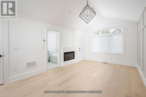 42 Fairfield Avenue, Toronto (Long Branch), ON - Indoor Photo Showing Other Room With Fireplace