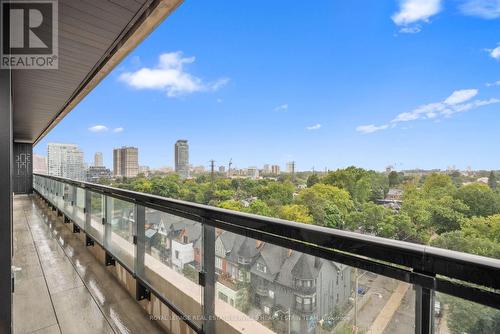 801 - 285 Avenue Road, Toronto (Yonge-St. Clair), ON - Outdoor With Balcony With View