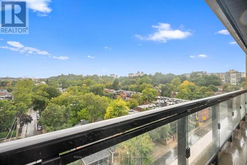 801 - 285 Avenue Road, Toronto (Yonge-St. Clair), ON - Outdoor With Balcony With View