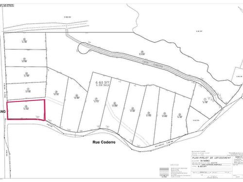 Plan (croquis) - 5E Rang, Saint-Alphonse-Rodriguez, QC 