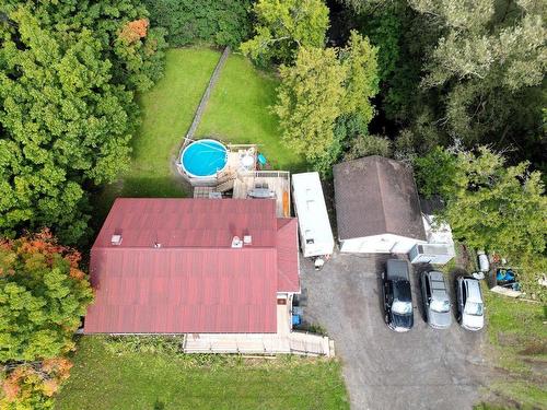 Overall view - 10390 Rue Élisabeth-Ii, Québec (Les Rivières), QC - Outdoor With Above Ground Pool