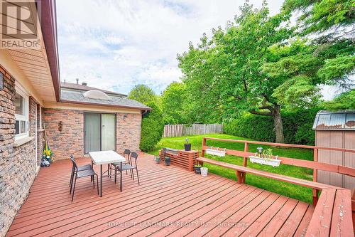 1076 Huntingwood Drive, Toronto (Agincourt South-Malvern West), ON - Outdoor With Deck Patio Veranda With Exterior