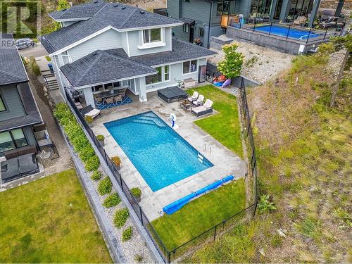 115 Echo Ridge Drive, Kelowna, BC - Outdoor With In Ground Pool With Deck Patio Veranda