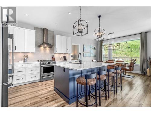 115 Echo Ridge Drive, Kelowna, BC - Indoor Photo Showing Kitchen With Upgraded Kitchen