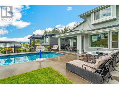 115 Echo Ridge Drive, Kelowna, BC - Outdoor With In Ground Pool With Deck Patio Veranda