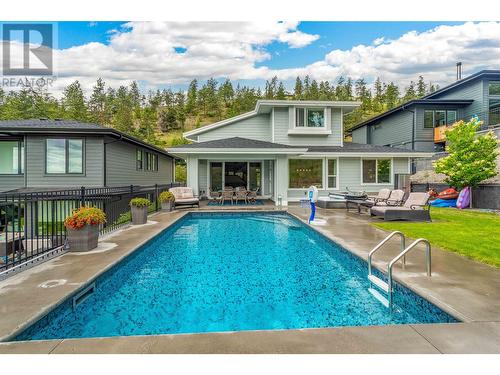 115 Echo Ridge Drive, Kelowna, BC - Outdoor With In Ground Pool With Deck Patio Veranda