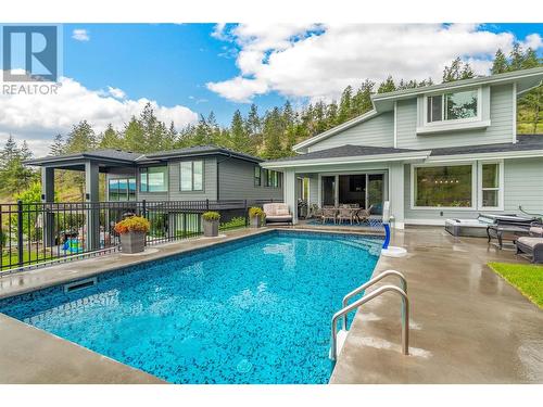 115 Echo Ridge Drive, Kelowna, BC - Outdoor With In Ground Pool With Deck Patio Veranda