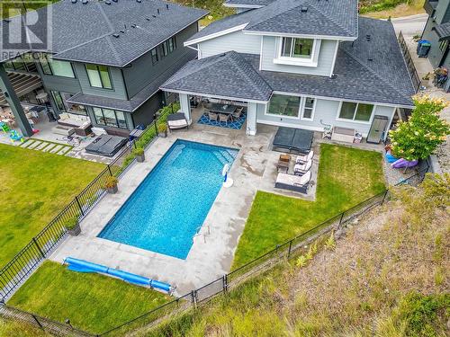 115 Echo Ridge Drive, Kelowna, BC - Outdoor With In Ground Pool With Deck Patio Veranda