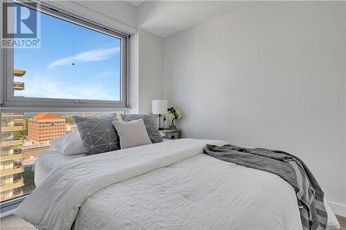 60 Frederick Street Unit# 1507, Kitchener, ON - Indoor Photo Showing Bedroom