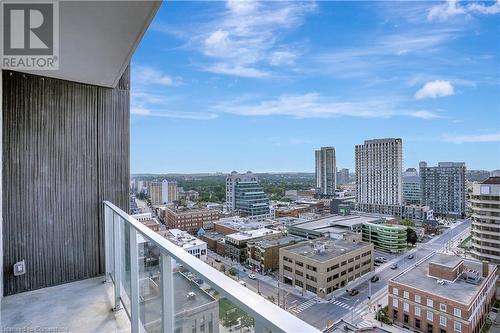 60 Frederick Street Unit# 1507, Kitchener, ON - Outdoor With Balcony With View