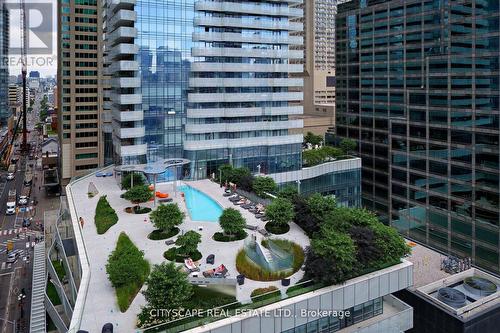 4107 - 1 Bloor Street, Toronto, ON - Outdoor With Balcony With Facade