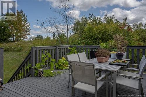 102 Dora Drive, Fredericton, NB - Outdoor With Deck Patio Veranda