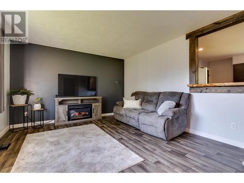 125 Wade Street, Prince George, BC - Indoor Photo Showing Living Room With Fireplace