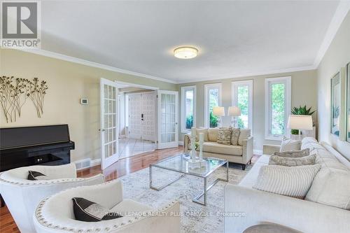 234 Spring Garden Road, Oakville, ON - Indoor Photo Showing Living Room With Fireplace