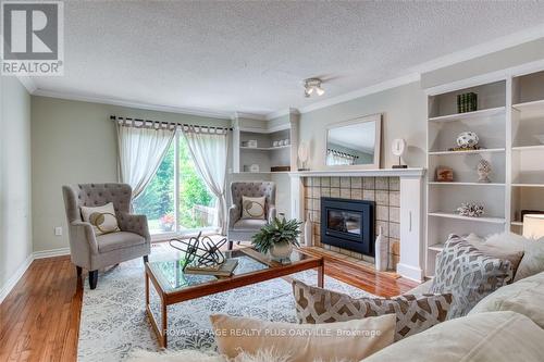 234 Spring Garden Road, Oakville (Bronte East), ON - Indoor Photo Showing Living Room With Fireplace