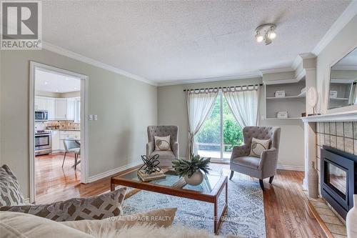 234 Spring Garden Road, Oakville, ON - Indoor Photo Showing Living Room With Fireplace