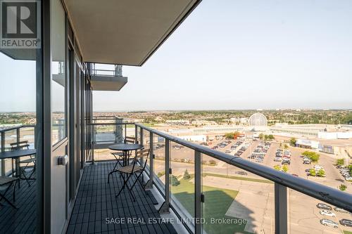 1403 - 4655 Metcalfe Avenue, Mississauga (Central Erin Mills), ON - Outdoor With Balcony With View With Exterior