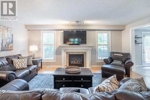 504 Geranium Lane, Burlington (Bayview), ON - Indoor Photo Showing Living Room With Fireplace