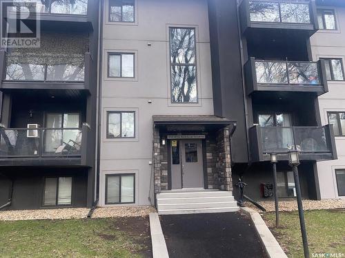 310 512 4Th Avenue N, Saskatoon, SK - Outdoor With Balcony With Facade