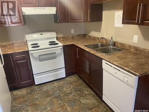 310 512 4Th Avenue N, Saskatoon, SK - Indoor Photo Showing Kitchen With Double Sink