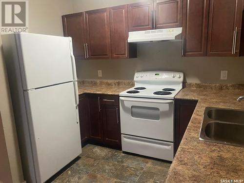 310 512 4Th Avenue N, Saskatoon, SK - Indoor Photo Showing Kitchen With Double Sink