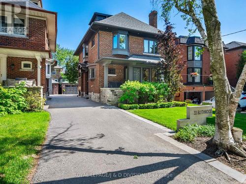 33 Blythwood Road, Toronto (Mount Pleasant East), ON - Outdoor With Facade