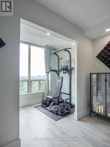 1601 - 3 Hickory Tree Road, Toronto (Weston), ON - Indoor Photo Showing Gym Room