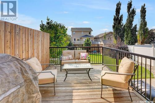 4270 Nicurity Drive, Regina, SK - Outdoor With Deck Patio Veranda With Exterior