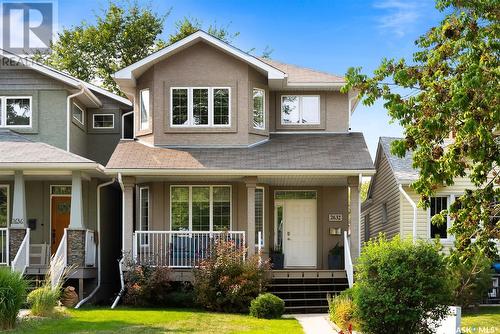 2632 Wallace Street, Regina, SK - Outdoor With Deck Patio Veranda With Facade