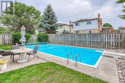 164 Darlingside Drive, Toronto (West Hill), ON - Outdoor With In Ground Pool With Backyard