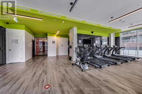 621 - 15 Baseball Place, Toronto (South Riverdale), ON - Indoor Photo Showing Gym Room