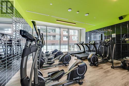 621 - 15 Baseball Place, Toronto (South Riverdale), ON - Indoor Photo Showing Gym Room