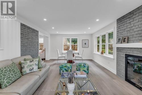 133 Huntington Park Drive, Markham (Thornlea), ON - Indoor Photo Showing Living Room With Fireplace