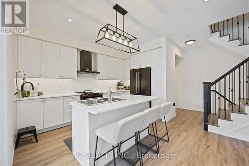 235 Vivant Street, Newmarket, ON - Indoor Photo Showing Kitchen With Double Sink