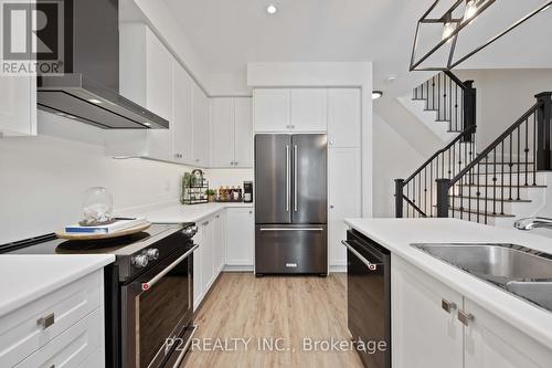 235 Vivant Street, Newmarket, ON - Indoor Photo Showing Kitchen With Double Sink With Upgraded Kitchen